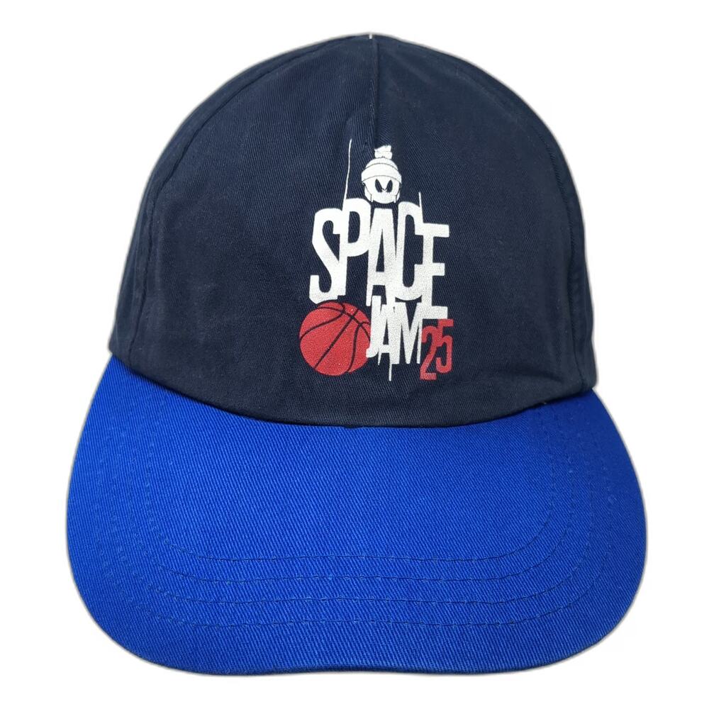 mavi 5 Panel Blue Hat OS Space Jam 25th Anniversary Marvin Martian Basketball